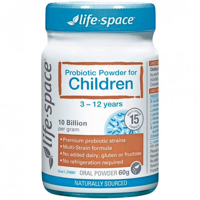 Life Space Probiotic Powder For Children 60g - OhYouLuckyDuck.com.au