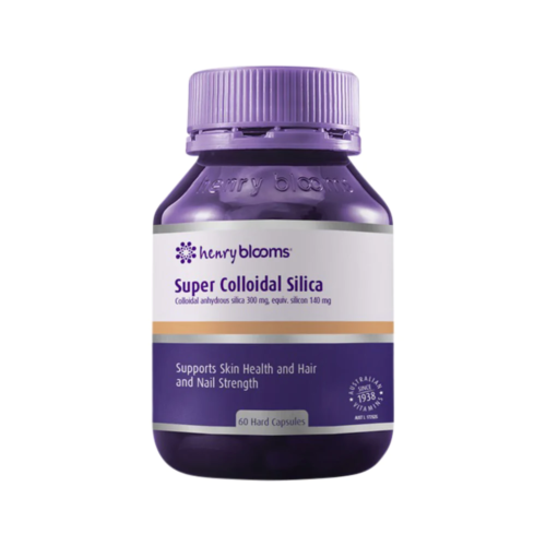 Henry Blooms Super Colloidal Silica Caps 60 - OhYouLuckyDuck.com.au