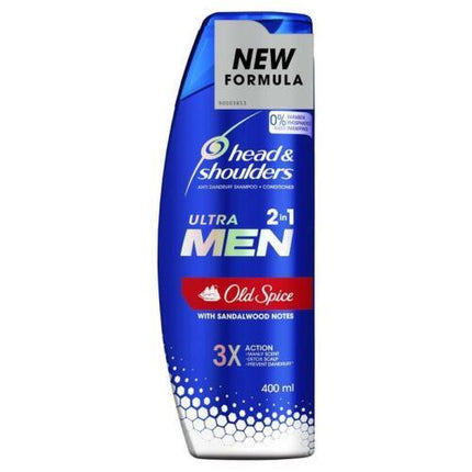 Head & Shoulders Ultramen 2In1 Old Spice 400 ml - OhYouLuckyDuck.com.au