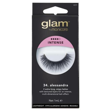 Manicare Glam Lashes 34. Alessandra - OhYouLuckyDuck.com.au