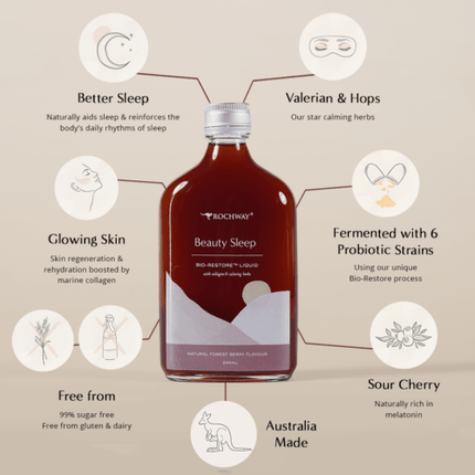 Rochway Beauty Sleep 240Ml - OhYouLuckyDuck.com.au