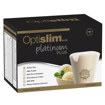 Optislim Vlcd Platinum Plus Shake Vanilla 53G X 18