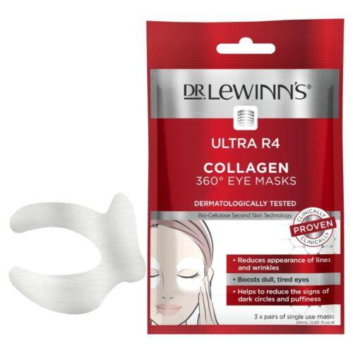 Dr. Lewinn's Ultra R4 Collagen Eye Masks 3PC - OhYouLuckyDuck.com.au