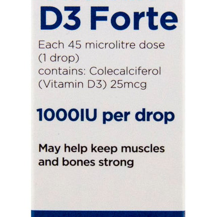 Nourex Professional Vitamin D3 Forte 1000Iu 20Ml - OhYouLuckyDuck.com.au
