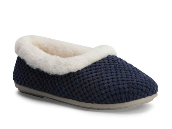 Homyped Holly Slippers Navy Size 9