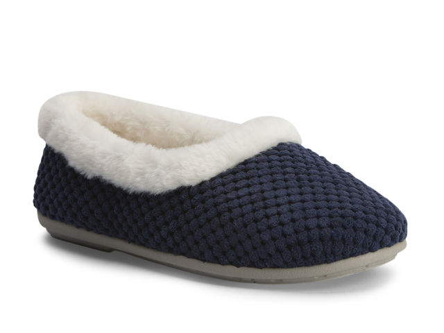 Homyped Holly Slippers Navy Size 9
