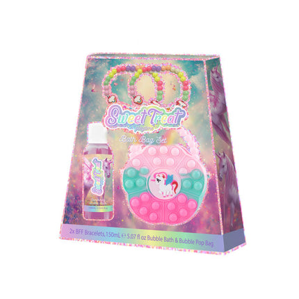 Sweet Treats Bath Bag 4 Piece Gift Set 150ML