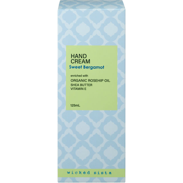 Wicked Sista Hand Cream Sweet Bergamot 125mL