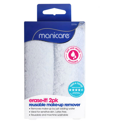 Manicare Makeup Erase-It 2 pack - OhYouLuckyDuck.com.au