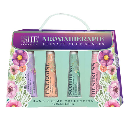 Om She Aromatherapy Aromatherapie Hand CrÃ¨me Set 4 piece