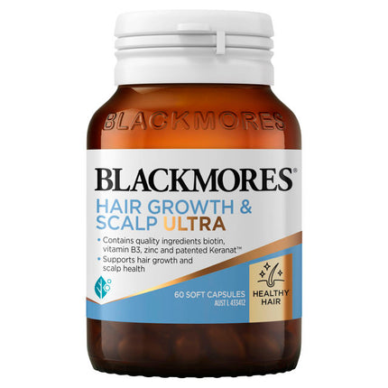 Blackmores Hair Growth + Scalp Ultra 60 Capsules