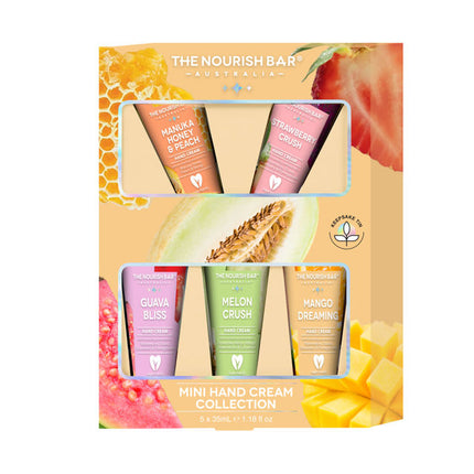 The Nourish Bar 5 Piece Hand Cream Set
