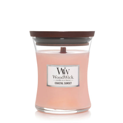 WoodWick Hinoki Dahlia Medium Hourglass Candle 12CM