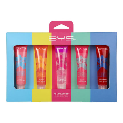Bys Neon Jelly Bomb Lipgloss Set 5 piece