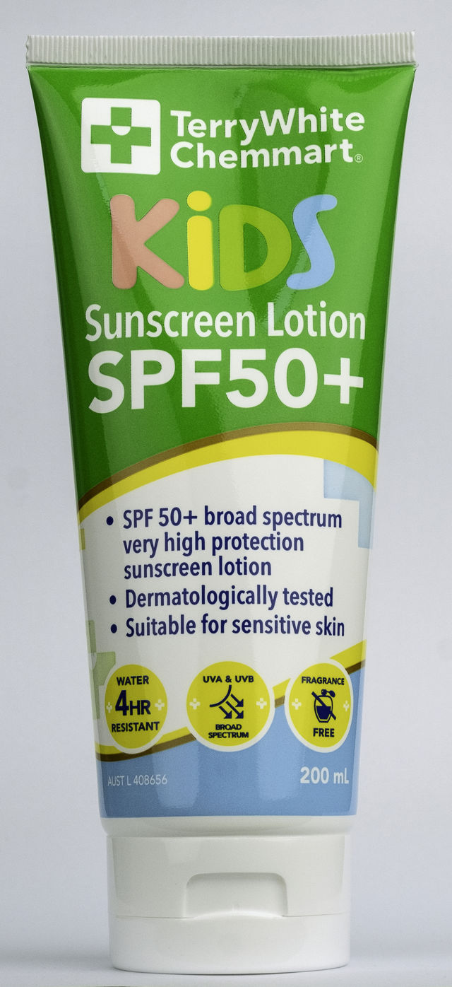 Terrywhite Chemmart Kids Sunscreen Lotion Spf50+ 200Ml