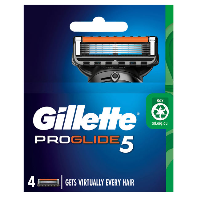 Gillette Fusion Proglide Manual 4Pk - OhYouLuckyDuck.com.au