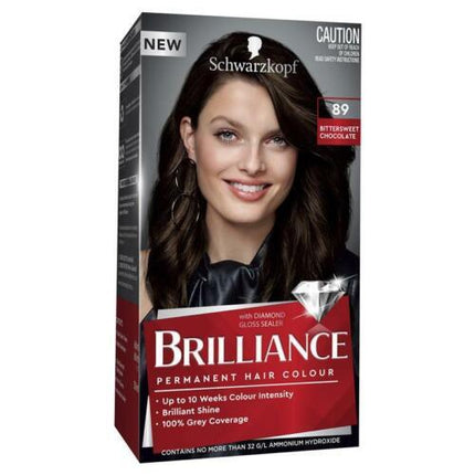 Schwarzkopf Brilliance 89 Bitter Sweet Chocolate - OhYouLuckyDuck.com.au