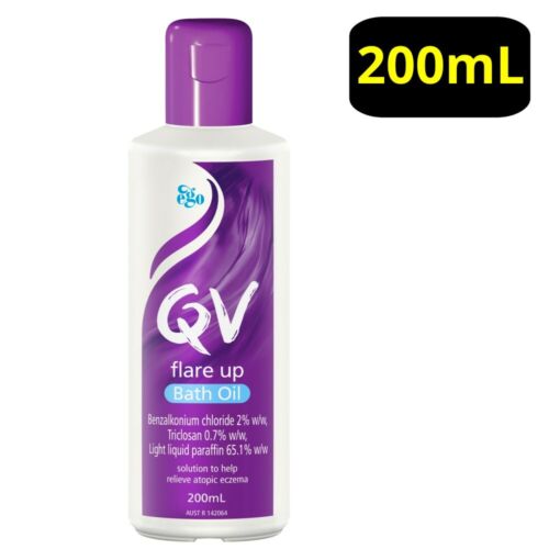 Ego QV Flare up Bath Oil 200ML - OhYouLuckyDuck.com.au