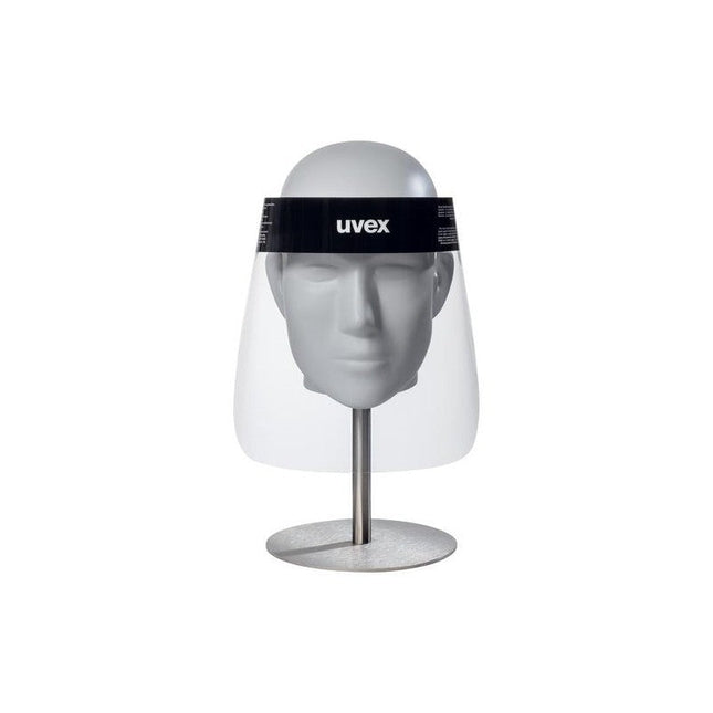 Uvex Diposable Face Shield TGA  Approved Clear One Size Fits All
