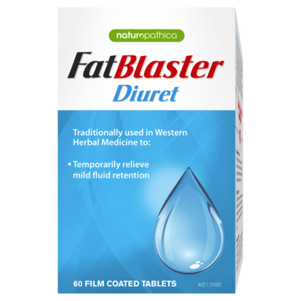 Naturopathica Fatblaster Diuret Tabs 60 - OhYouLuckyDuck.com.au