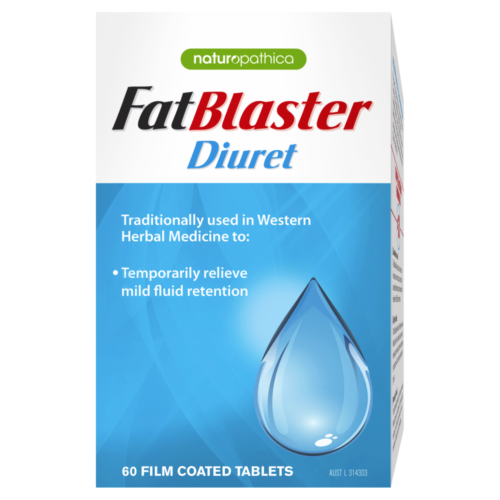 Naturopathica Fatblaster Diuret Tabs 60 - OhYouLuckyDuck.com.au