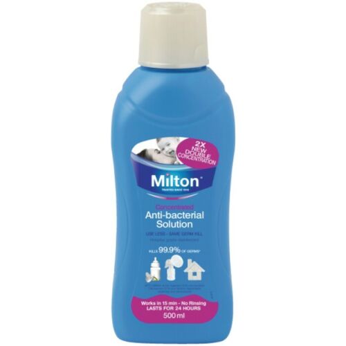 Milton Concentrated Anti Bacterial Solution 2 Percent 500ml - OhYouLuckyDuck.com.au