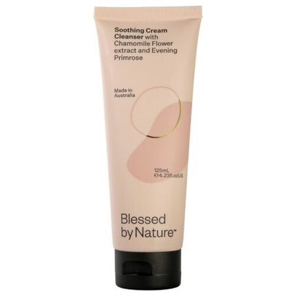 Blessed By Nature Soothing Cream Cleanser 125ml - OhYouLuckyDuck.com.au