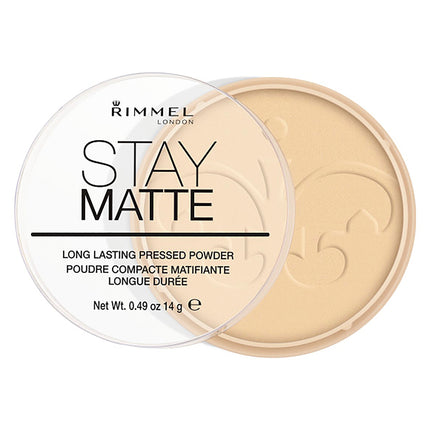 Rimmel London Stay Matte Pressed Powder Transparent