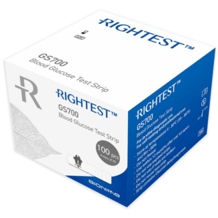 Rightest Gs700 Test Strips Ndss332 - OhYouLuckyDuck.com.au