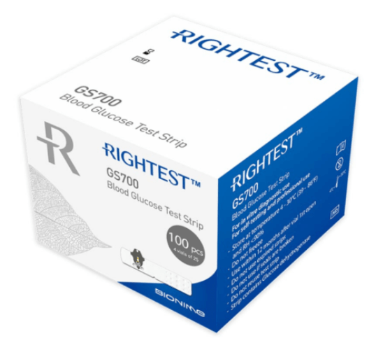 Rightest Gs700 Test Strips Ndss332 - OhYouLuckyDuck.com.au