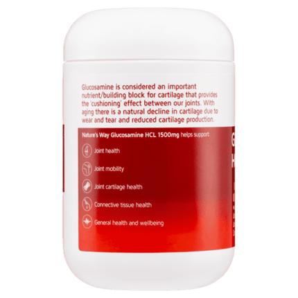 Natures Way Glucosamine 1500mg 180 plus 20 Tablets - OhYouLuckyDuck.com.au