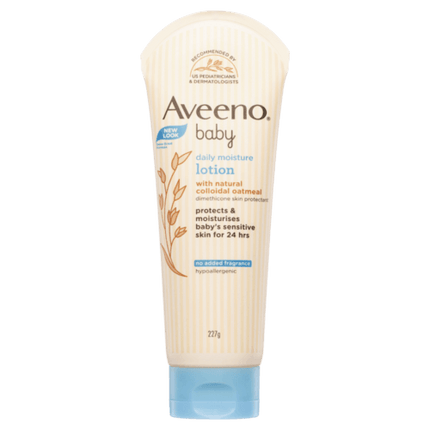 Aveeno Baby Fragrance Free Daily Baby Lotion 227mL - OhYouLuckyDuck.com.au