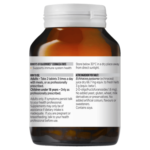 Blackmores Echinacea Forte Tablets 150 - OhYouLuckyDuck.com.au