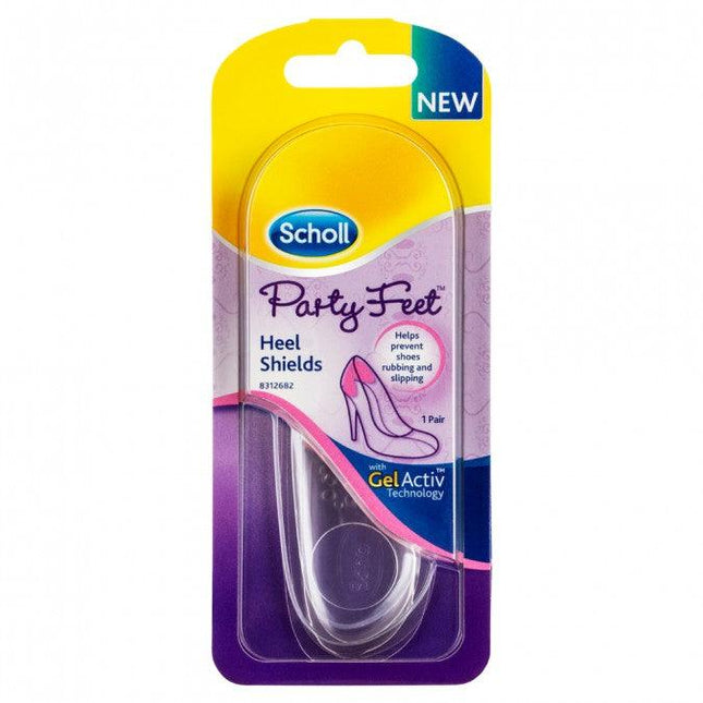 SCHOLL PARTY FEET GEL HEEL SHIELDS - OhYouLuckyDuck.com.au