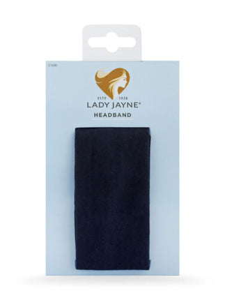 Lady Jayne Soft Headband Black 1 Pack - OhYouLuckyDuck.com.au