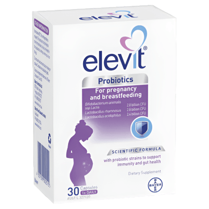 Elevit Probiotics 30 Capsules - OhYouLuckyDuck.com.au