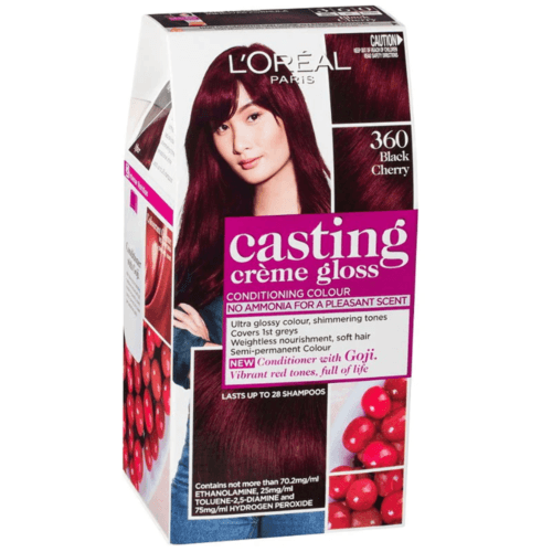 Loreal Cast Crème 360 Black Cherry - OhYouLuckyDuck.com.au