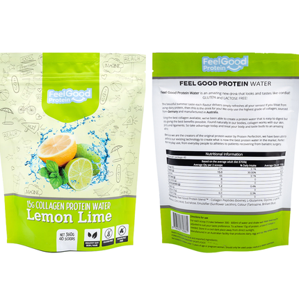 Feel Good Collagen Protein Water Fresh Lemonade 1KG