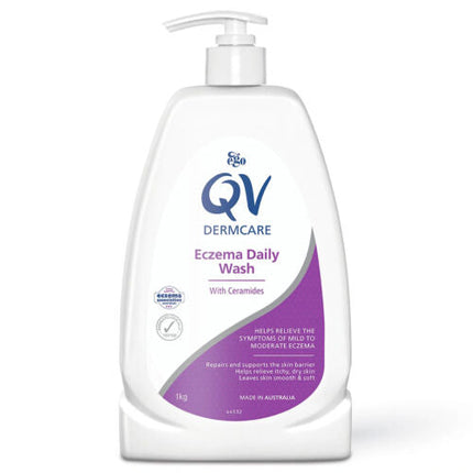 Ego Qv Dermcare Eczema Daily Wash 1kg - OhYouLuckyDuck.com.au