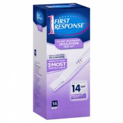 First Response 14 Day In-Stream Ovulation Test Kit - OhYouLuckyDuck.com.au