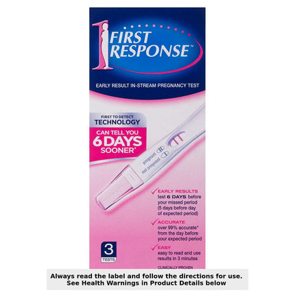 First Response Early Result Instream Pregnancy Test