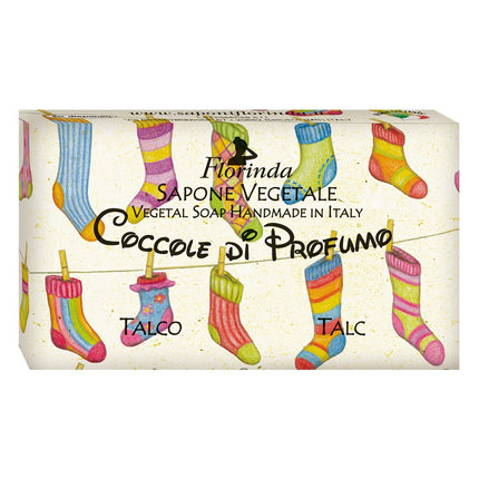 Florinda Baby Coccole di Profumo (Scented Cuddles) Talc Vegetale Soap Bar 100g