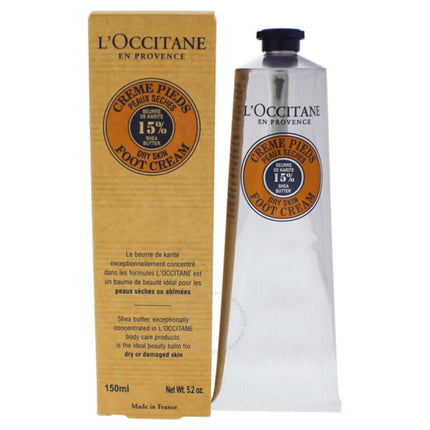 L'Occitane Shea Butter Foot Cream 150ml - OhYouLuckyDuck.com.au