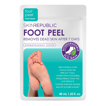 Skin Republic Foot Peel 40ml - OhYouLuckyDuck.com.au