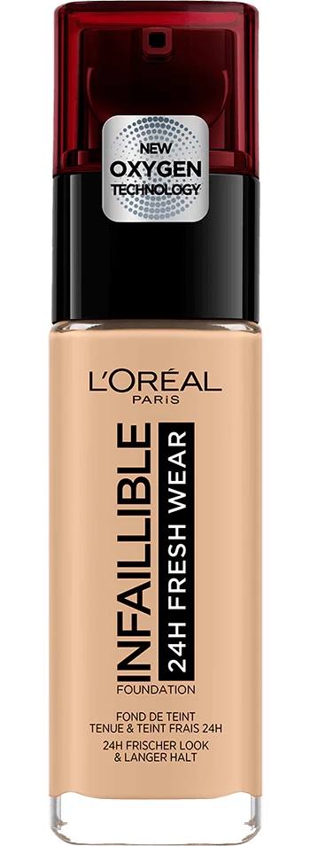 LOREAL 24H Fresh Wear Foundation 120 Vanilla - OhYouLuckyDuck.com.au