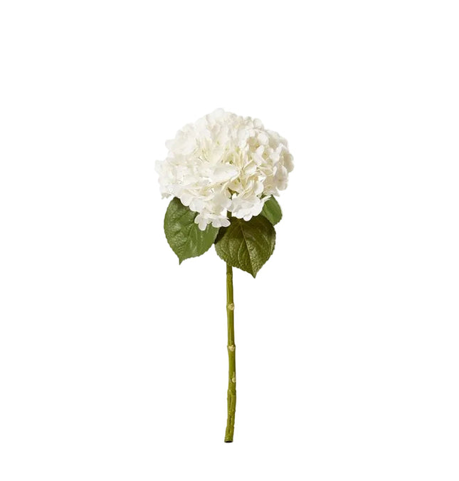 Habitania Hydrangea Classic Stem White
