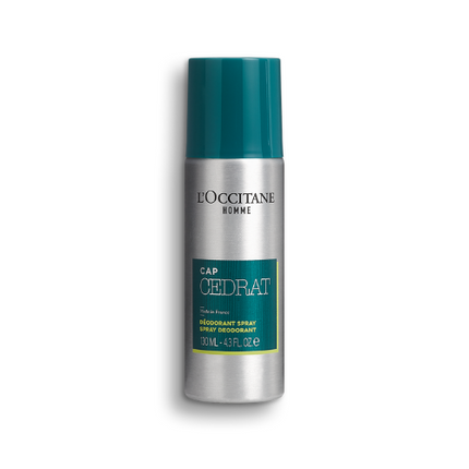 L'Occitane Homme Cedrat Spray Deodorant 130Ml - OhYouLuckyDuck.com.au