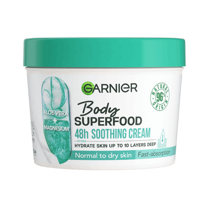 Garnier Bodyfood Aloe Vera 380Ml - OhYouLuckyDuck.com.au