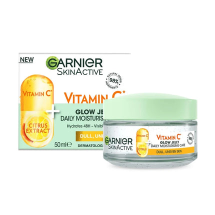 Garnier Skin Active Vitamin C* Brightening Glow Jelly Moisturiser 50ml - OhYouLuckyDuck.com.au