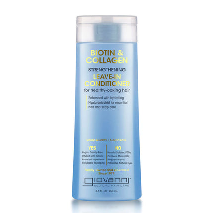 Giovanni Biotin and Collagen Leave In Conditioner 250ML